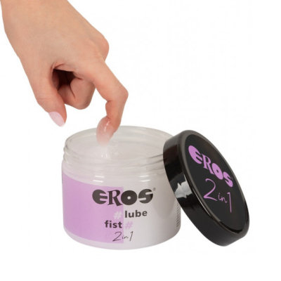 Eros 2in1 Lube & Fist -  hybridní lubrikační gel na fisting nebo velké hračky 500ml