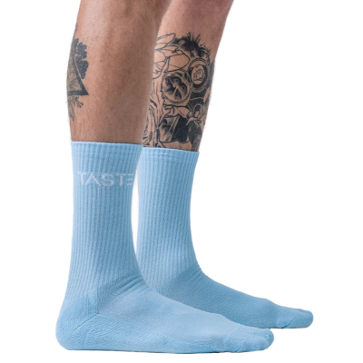 TASTE Candy Socks Blue - modré ponožky