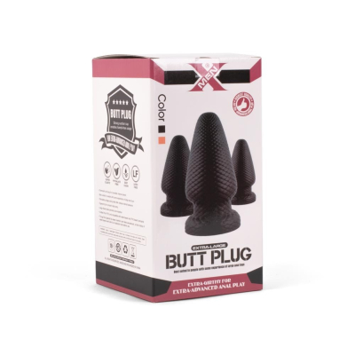 LoveToy X-MEN 8" Butt Plug Medium - anální kolík 22 x 11 cm
