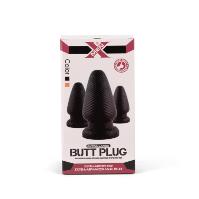 LoveToy X-MEN 8" Butt Plug Medium - anální kolík 22 x 11 cm