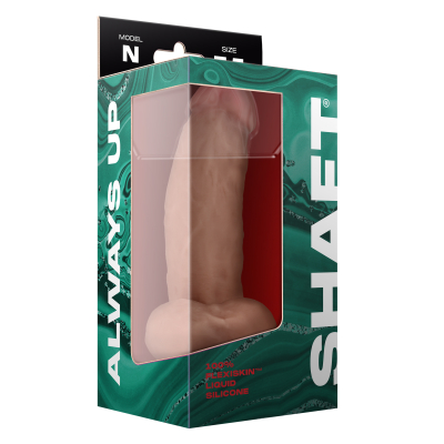 SHAFT Model N 7,5" Liquid Silicone Dong with Balls 20 x 4 cm