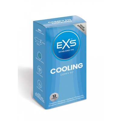 EXS Cooling Condoms - kondomy s chladícím efektem12 ks