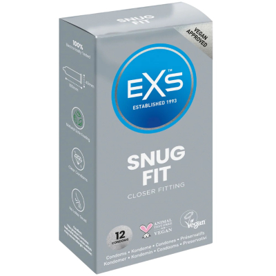 EXS Snug Fit Condoms 49 mm - 12 Pack