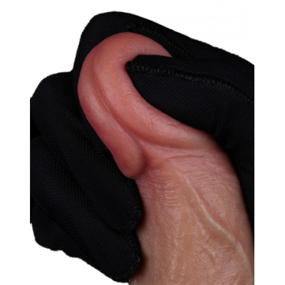 LoveToy 7" Dual Layered Silicone Nature Cock  18 x 3,7 cm