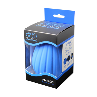 Aneros® Prelude Enema Bulb Kit Blue